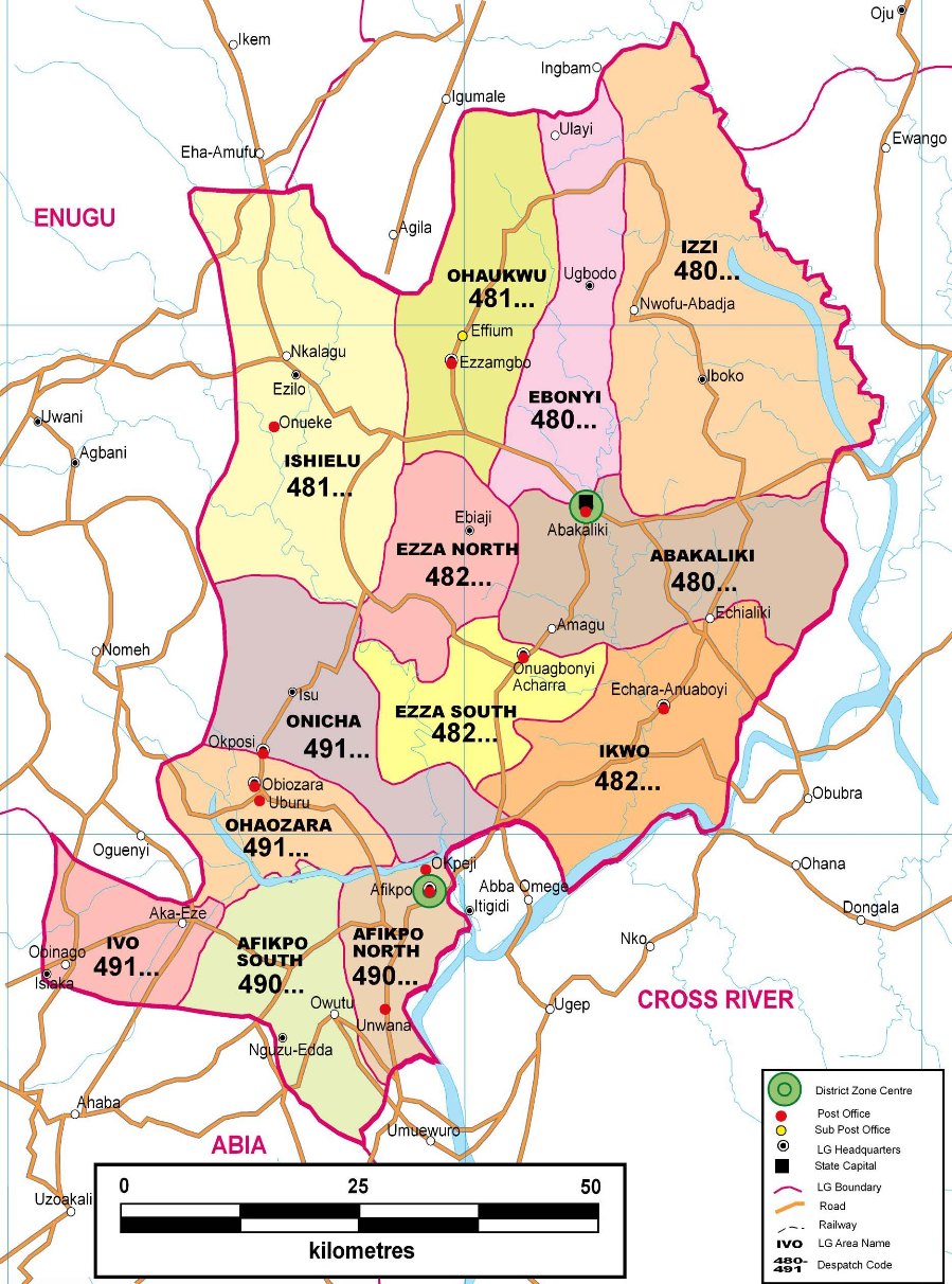 List of villages in ebonyi state