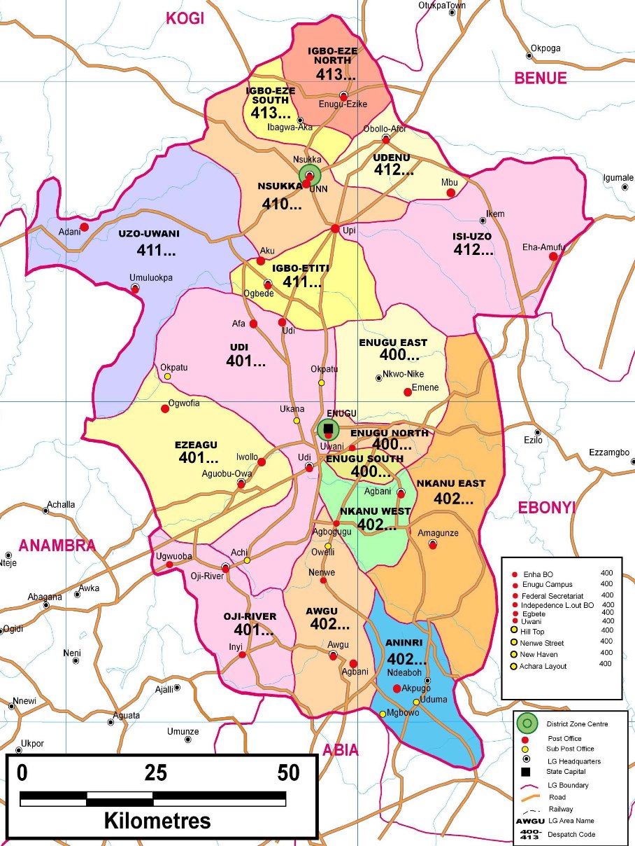 Nigeria Zip Code/Postcode