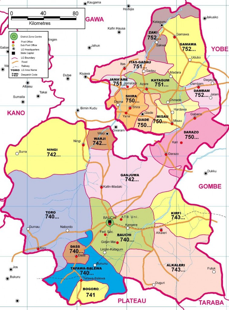 Bauchi State Zip Code