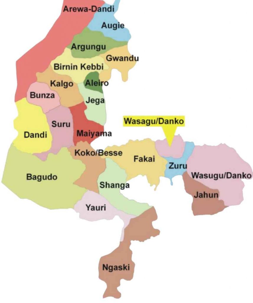 List of Local Government Area In Kebbi State